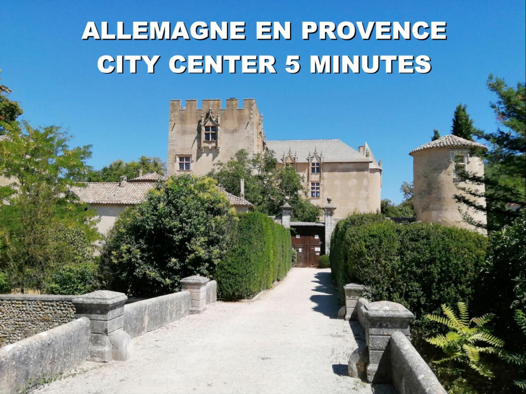 La Maison Des Collines Allemagne-en-Provence Exteriör bild